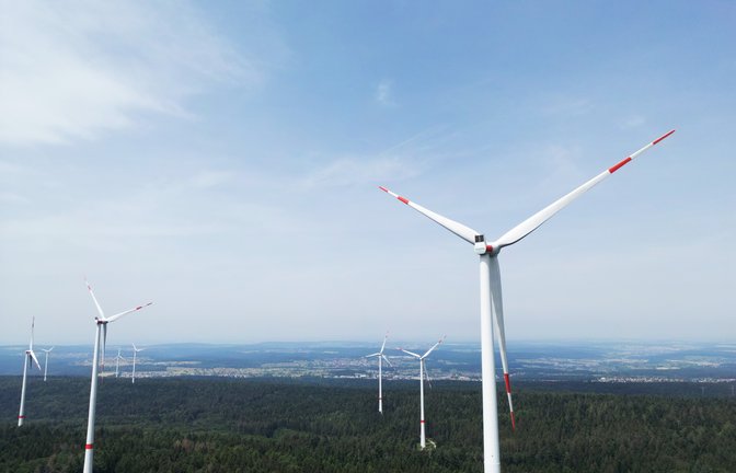In Vaihingen werden sich die Windräder später als geplant drehen. Symbolfoto: Küppers