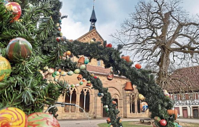 Der Klosterbrunnen kann derzeit wie die gesamte Klosteranlage besucht werden.  Foto: SSG