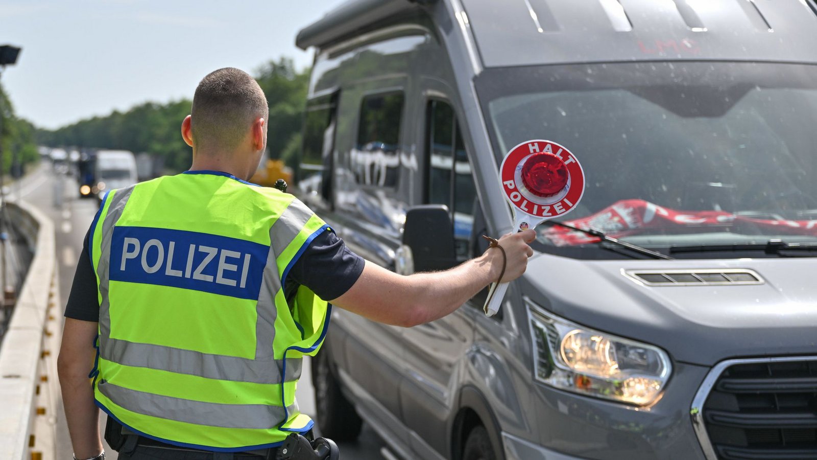 Die Kontrollen an den Grenzen sind zeitlich und örtlich flexibel. (Symbolbild)Foto: dpa/Patrick Pleul