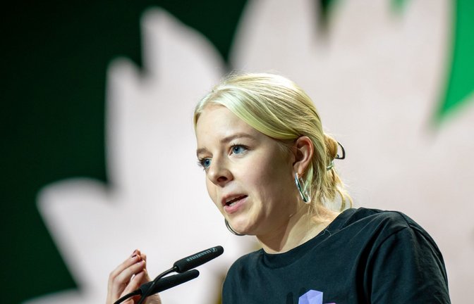 Die Grüne Jugend-Sprecherin Jette Nietzard will im Oktober nicht erneut für ihr Amt kandidieren.<span class='image-autor'>Foto: Michael Kappeler/dpa</span>