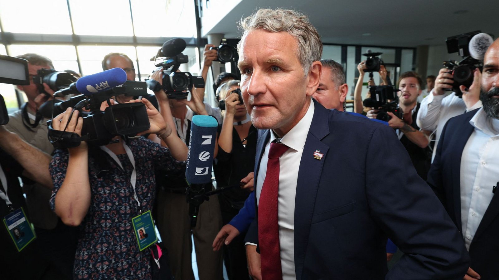 In Thüringen gewann die AfD die Landtagswahl deutlich mit 32,9 Prozent vor der CDU mit 23,7 Prozent.Foto: AFP/RONNY HARTMANN In Thüringen gewann die AfD die Landtagswahl deutlich mit 32,9 Prozent vor der CDU mit 23,7 Prozent.Foto: AFP/RONNY HARTMANN