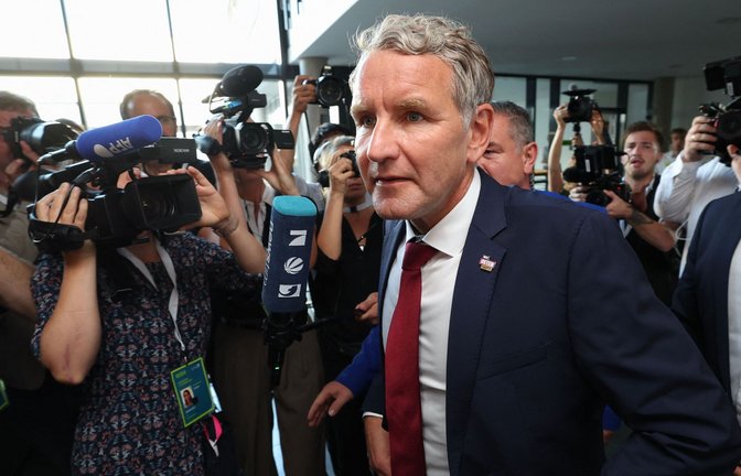 In Thüringen gewann die AfD die Landtagswahl deutlich mit 32,9 Prozent vor der CDU mit 23,7 Prozent.<span class='image-autor'>Foto: AFP/RONNY HARTMANN</span>
