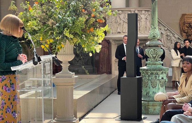 Die Met-Gala macht Anna Wintour immer noch nervös, sagt sie.<span class='image-autor'>Foto: Christina Horsten/dpa</span>
