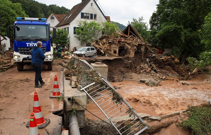 In Rudersberg waren die Schäden besonders groß.<span class='image-autor'>Foto: //Alexander Wolf</span>