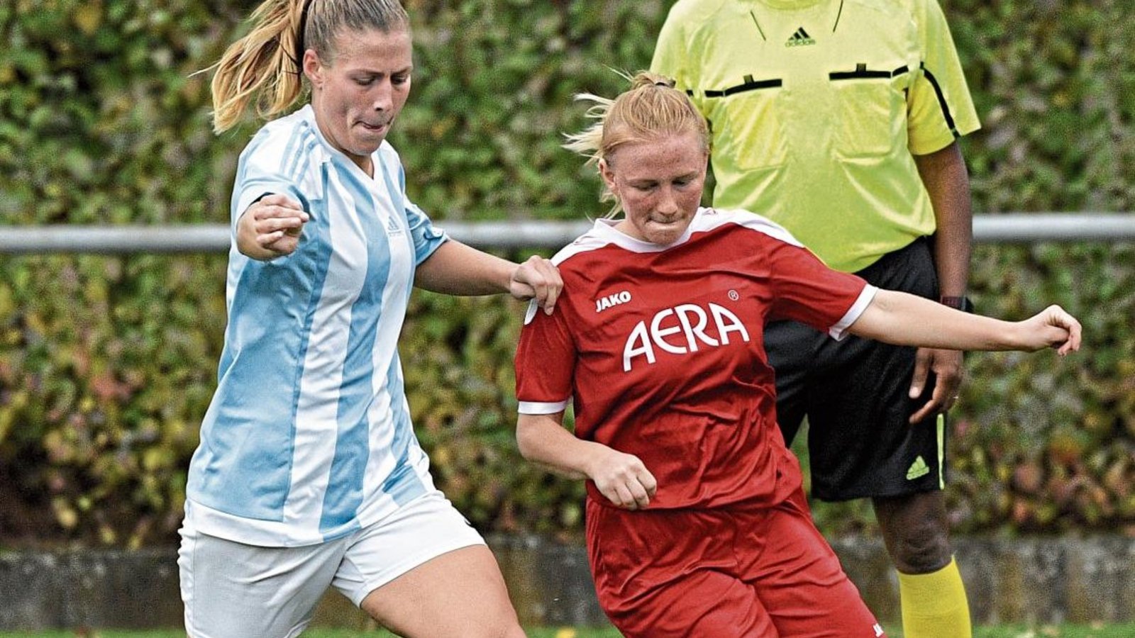 Mit Alani Tiefenbach (rechts) will der SV Horrheim in der Regionenliga 2 wieder neu angreifen. Am Sonntag ist Saisonauftakt in Leinfelden. Foto: Leitner