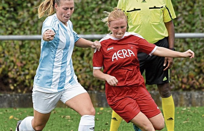 Mit Alani Tiefenbach (rechts) will der SV Horrheim in der Regionenliga 2 wieder neu angreifen. Am Sonntag ist Saisonauftakt in Leinfelden. Foto: Leitner