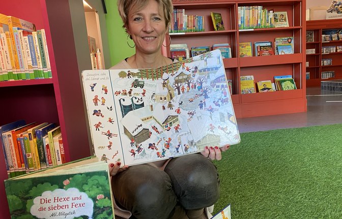 Ruth Prenting: „Ich bin mit diesen Bilderbüchern groß geworden.“ Foto: Roth