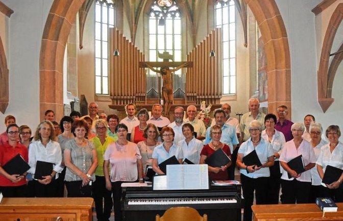 Im Sommer hatte der junge Chor aus Nussdorf seinen ersten Auftritt.  Foto: p