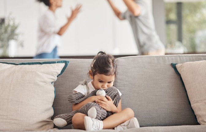 Streitende Eltern sind kein gutes Umfeld für Kinder.<span class='image-autor'>Foto: Adobe Stock/Alexis Scholtz/peopleimages.com</span>