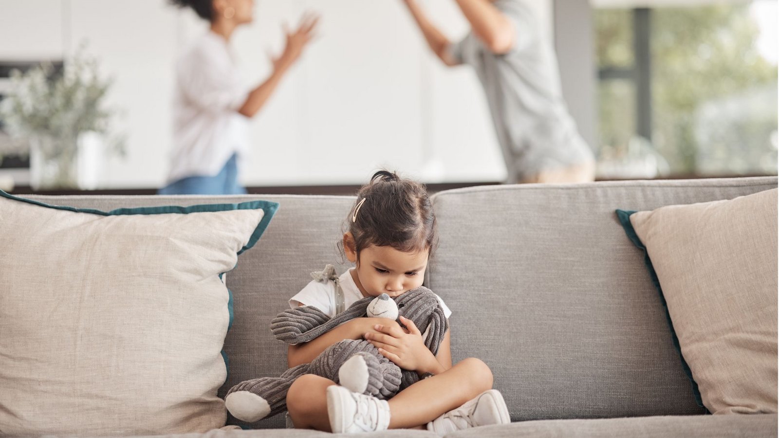 Streitende Eltern sind kein gutes Umfeld für Kinder.Foto: Adobe Stock/Alexis Scholtz/peopleimages.com