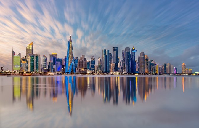 Die Flüge nach Doha wurden wieder aufgenommen.<span class='image-autor'>Foto: Q world / shutterstock.com</span>