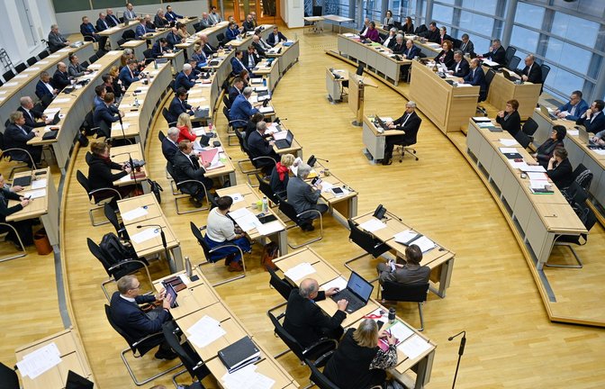 Die AfD liegt in Umfragen deutlich vor. Wenige Monate vor der Landtagswahl in Sachsen-Anhalt planen die anderen Parteien umfassende Reformen. (Archivbild)<span class='image-autor'>Foto: Klaus-Dietmar Gabbert/dpa</span>