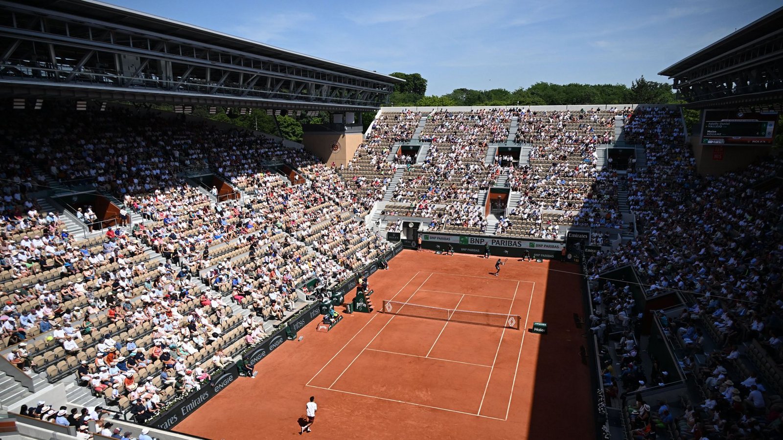 Der Vorfall ereignete sich bei den French Open.Foto: Emma Da Silva/AP/dpa/Emma Da Silva Der Vorfall ereignete sich bei den French Open.Foto: Emma Da Silva/AP/dpa/Emma Da Silva
