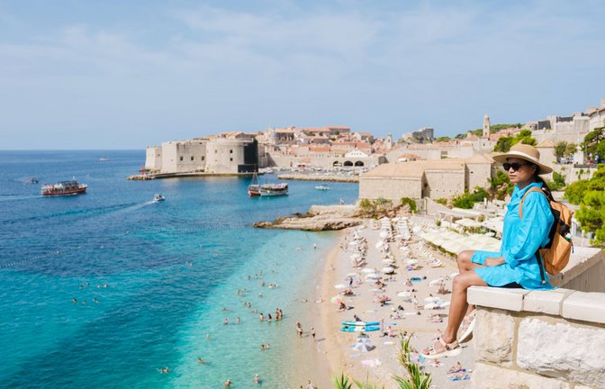 Malerisches Dubrovik: Doch zuletzt kamen deutlich weniger Touristen nach Kroatien.<span class='image-autor'>Foto: imago//Fokke Baarssen</span>