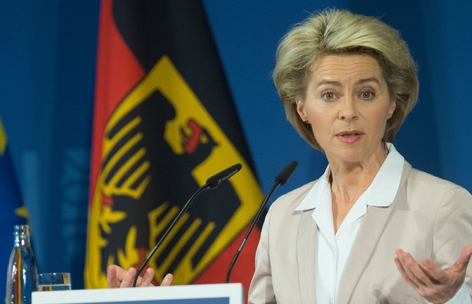 EU-Kommissionspräsidentin Ursula von der Leyen<span class='image-autor'>Foto: dpa/Maurizio Gambarini</span>