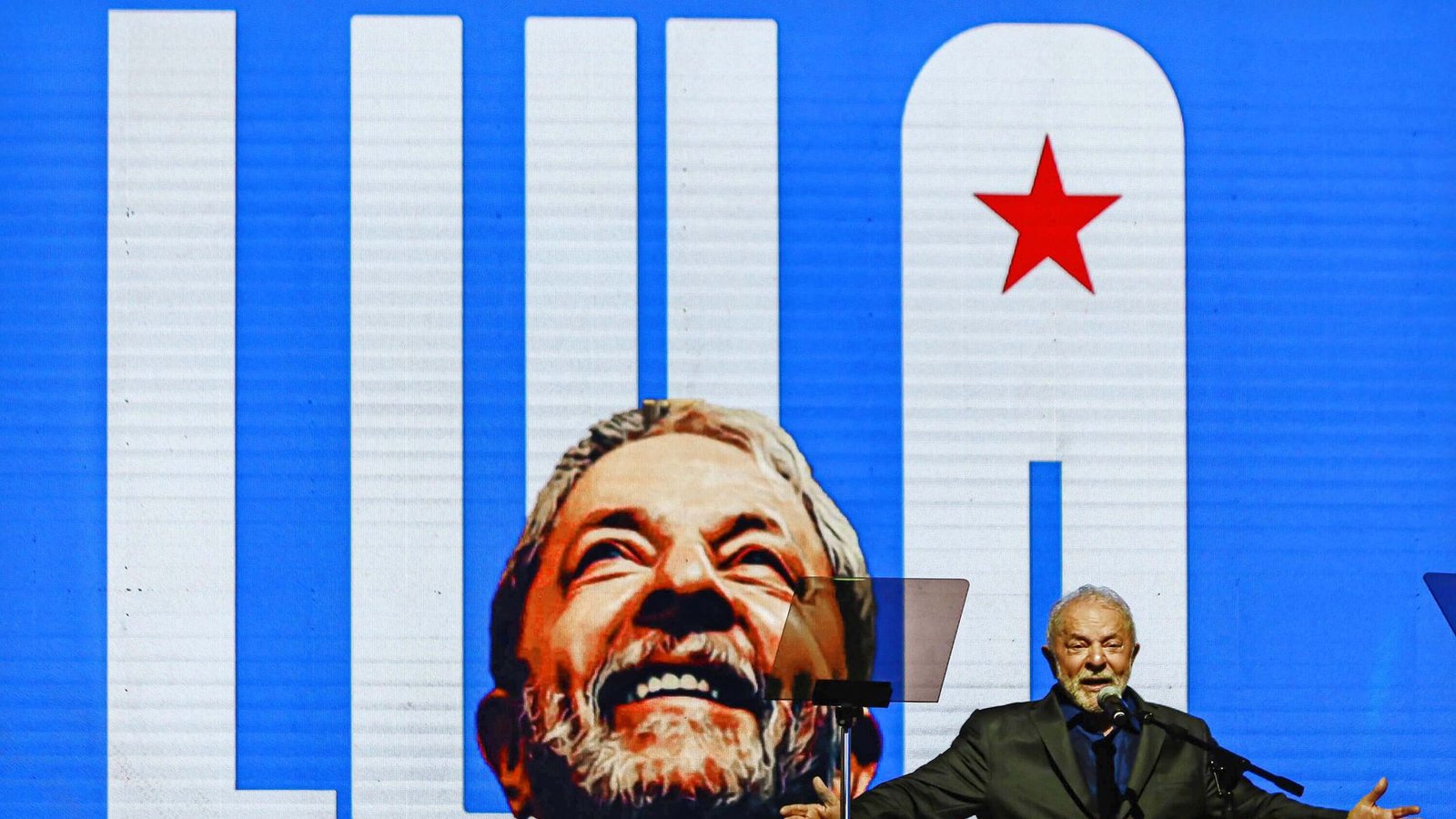 Der ehemalige Präsident Lula liegt in den Umfragen vorne.Foto: Imago//FotoRua