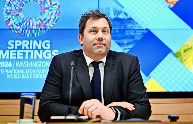 Lars Klingbeil besucht die Frühjahrstagung des Internationalen Währungsfonds in Washington.<span class='image-autor'>Foto: Sebastian Christoph Gollnow/dpa</span>