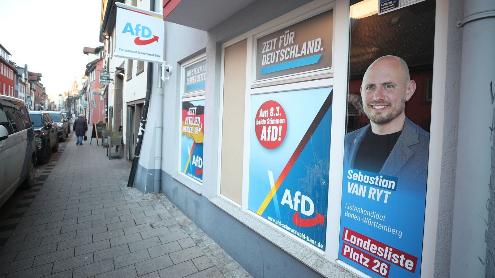 AfD-Büro in Villingen: Solche Lokalitäten sind häufig Ziel von Angriffen und Schmierereien.Foto: dpa AfD-Büro in Villingen: Solche Lokalitäten sind häufig Ziel von Angriffen und Schmierereien.Foto: dpa