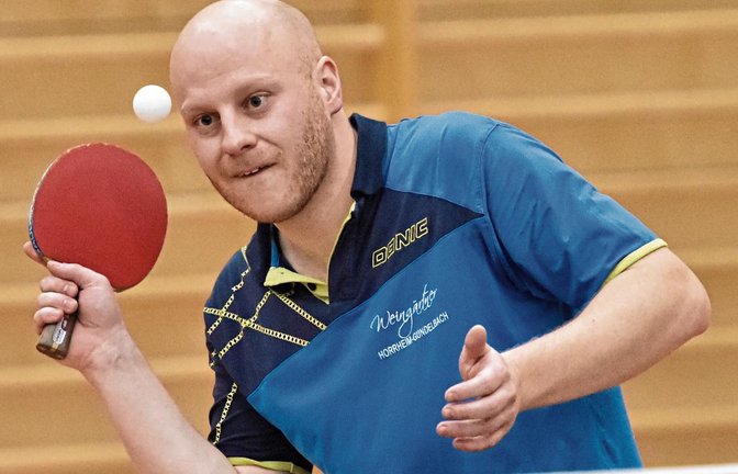 Andreas Kunkel geht nicht davon aus, dass die Erfolgsgeschichte der TTF Gündelbach, die in der vergangenen Saison in der Bezirksklasse ohne Punktverlust geblieben sind, auch in der Bezirksliga weitergeht. Foto: Leitner