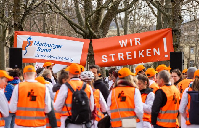 Der Streik der Klinikärzte ist erst einmal abgesagt.<span class='image-autor'>Foto: dpa/Philipp von Ditfurth</span>