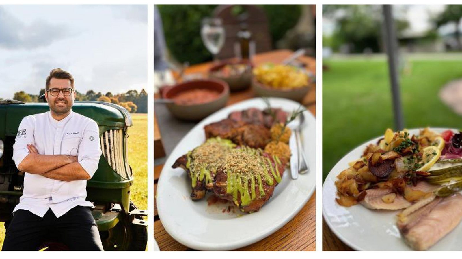 Andreas Widmann hat auf der Ostalb ein tolles Gasthaus. „Grill Genuss“ (Mitte) und das kalt geräucherte Forellenfilet mit Bratkartoffeln und roten Zwiebeln kommen bestens an. Fotos: Vivi D’Angelo/njaFoto: Andreas Widmann hat auf der Ostalb ein tolles Gasthaus. „Grill Genuss“ (Mitte) und das kalt geräucherte Forellenfilet mit Bratkartoffeln und roten Zwiebeln kommen bestens an. Fotos: Vivi D’Angelo/njaFoto: 