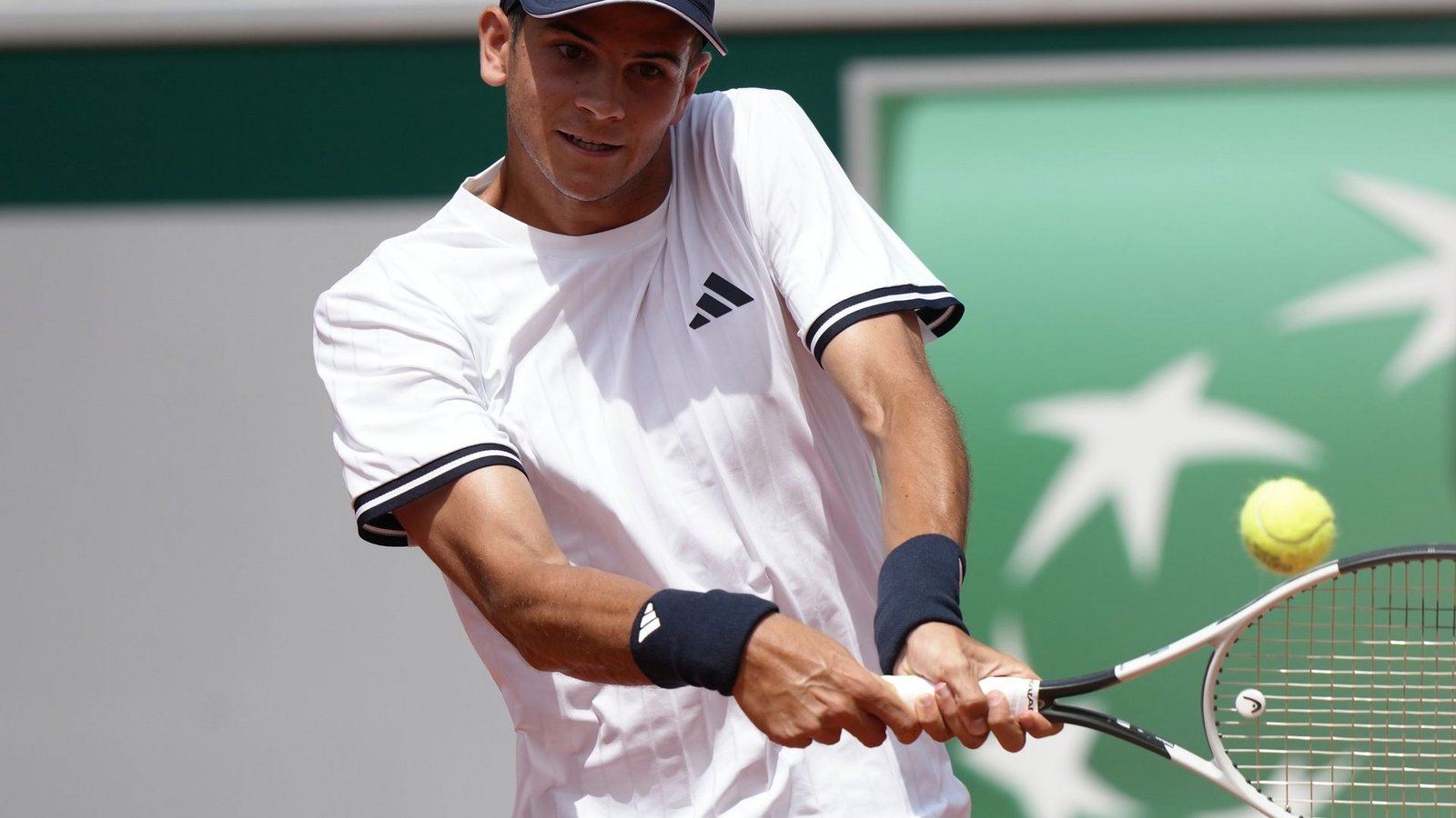 Überrascht auch bei den French Open: Rafael Jódar.Foto: Aurelien Morissard/AP/dpa Überrascht auch bei den French Open: Rafael Jódar.Foto: Aurelien Morissard/AP/dpa