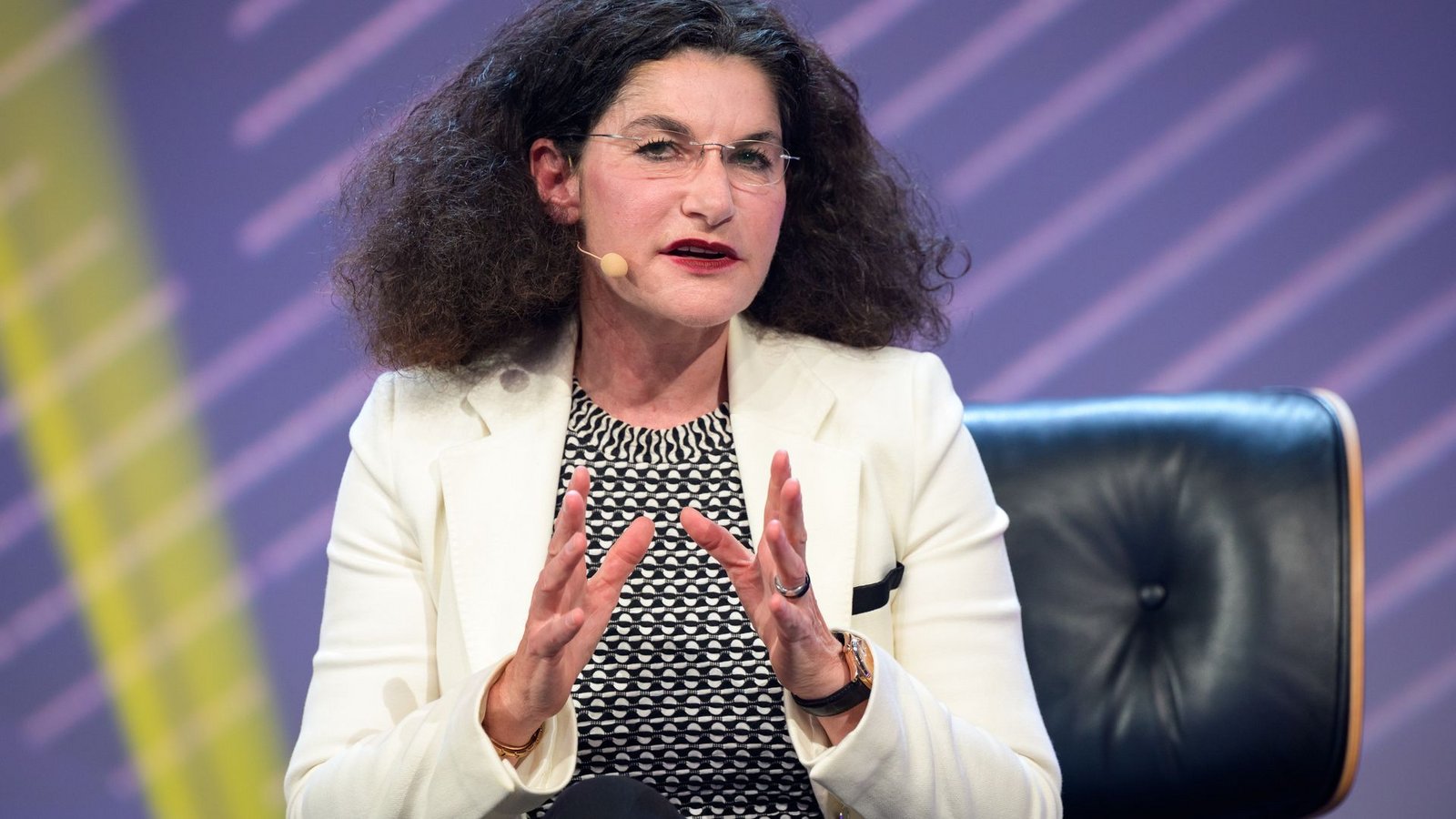 Weleda-Chefin Tina Müller: "Unsere Innovationsoffensive zahlt sich aus." (Archivbild)Foto: Jonas Walzberg/dpa