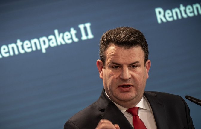 Will die Rente stabilisieren: Arbeitsminister Hubertus Heil (SPD).<span class='image-autor'>Foto: dpa/Michael Kappeler</span>