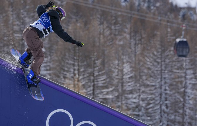 Bronze knapp verpasst: Annika Morgan im Slopestyle-Parcours.<span class='image-autor'>Foto: Imago/justpictures.ch</span>