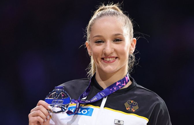 Will auch in Stuttgart wieder strahlen: Turn-Europameisterin Karina Schönmaier.<span class='image-autor'>Foto: IMAGO/Schreyer</span>