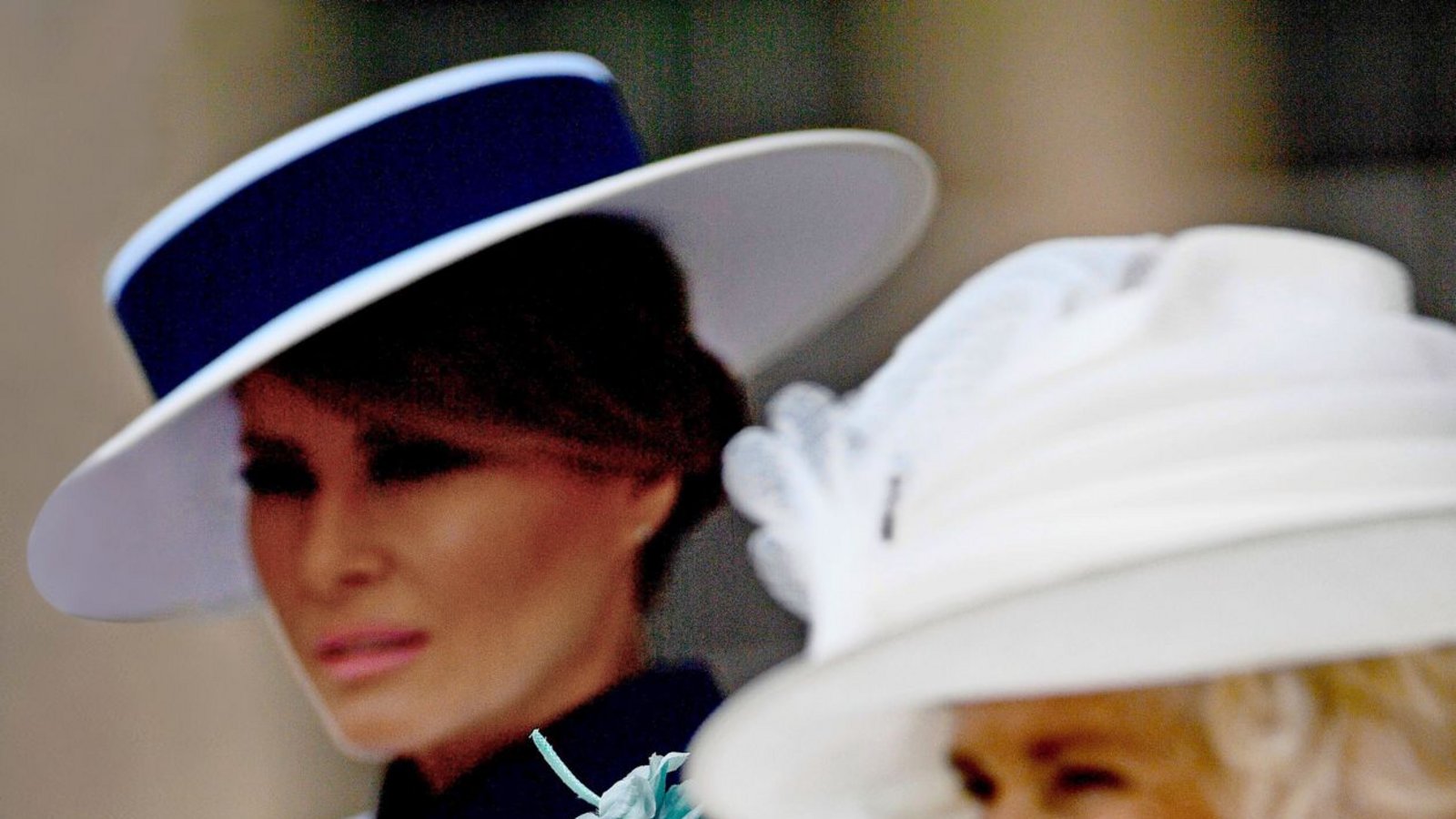 An der Seite von Donald Trump reist Melania um die Welt. Eine durchaus glamouröse Repräsentantin der Vereinigten Staaten.Foto: AFP/Victoria Jones An der Seite von Donald Trump reist Melania um die Welt. Eine durchaus glamouröse Repräsentantin der Vereinigten Staaten.Foto: AFP/Victoria Jones