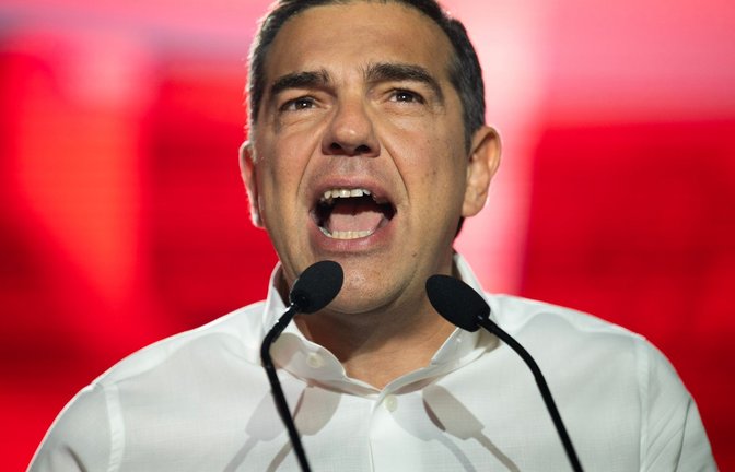 Tsipras kündigt ein politisches Comeback an. (Archivbild)<span class='image-autor'>Foto: Angelos Tzortzinis/dpa</span>