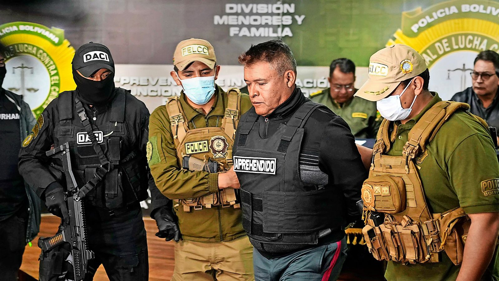 Der Anführer der Revolte, Juan Jose Zuniga, wurde festgenommen.Foto: dpa/Juan Karita Der Anführer der Revolte, Juan Jose Zuniga, wurde festgenommen.Foto: dpa/Juan Karita