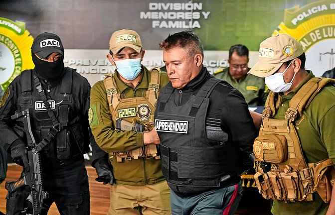 Der Anführer der Revolte,  Juan Jose Zuniga, wurde festgenommen.<span class='image-autor'>Foto: dpa/Juan Karita</span>