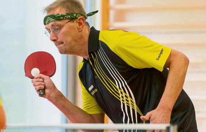 Torsten Dercks stemmte sich gegen die Niederlage des TSV Ensingen II. Foto: Archiv/Leitner