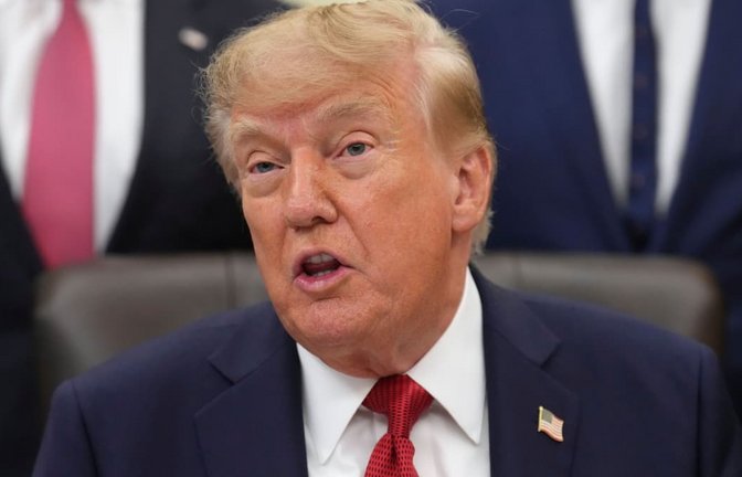 US-Präsident Donald Trump will die Hinrichtung eines Attentäters nun doch nicht live übertragen lassen (Archivfoto).<span class='image-autor'>Jacquelyn Martin/AP/dpa</span>