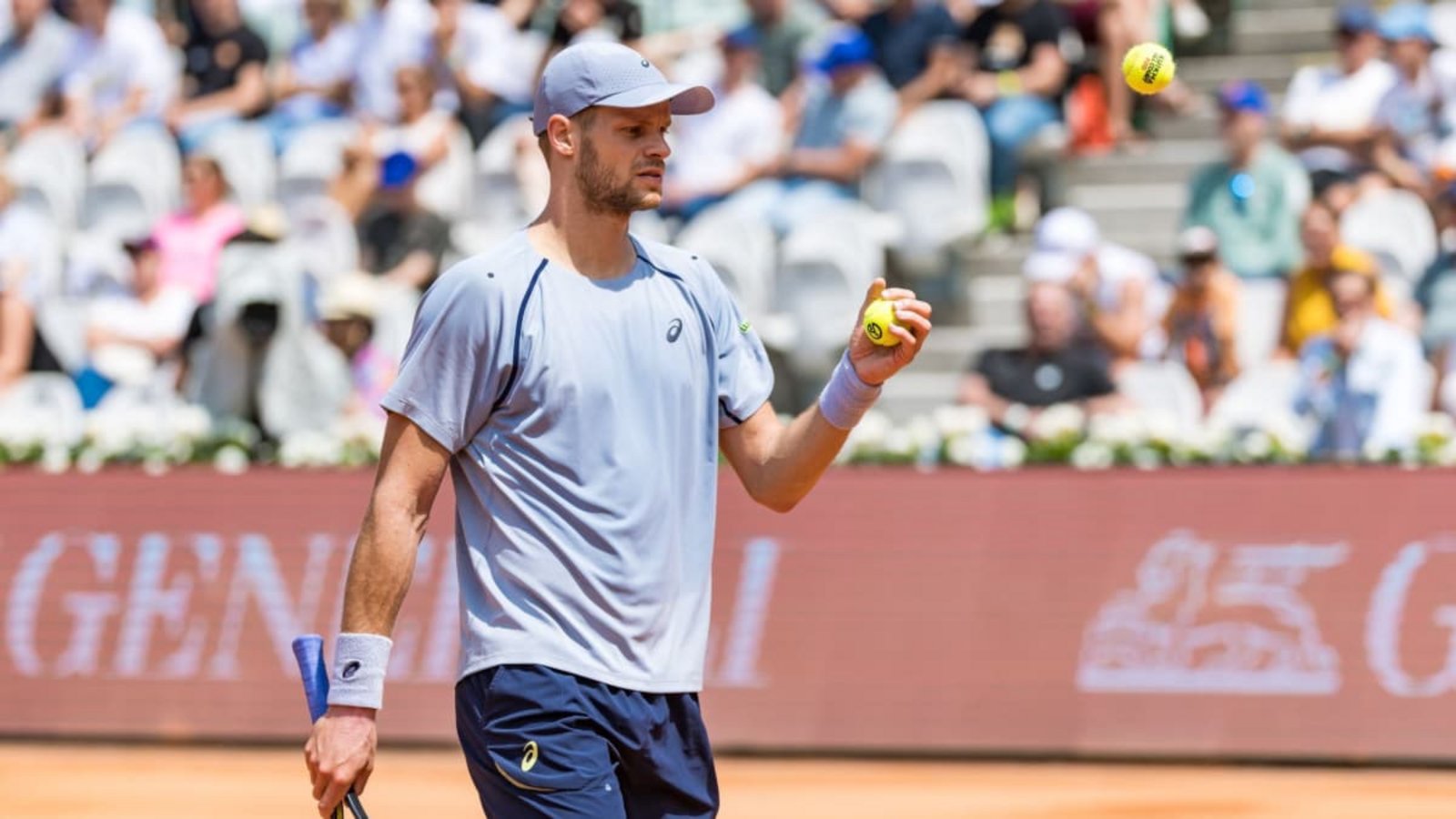 Yannick Hanfmann ist bei den Generali Open 2026 in Kitzbühel am Start.Expa/Johann Groder/APA/dpa Yannick Hanfmann ist bei den Generali Open 2026 in Kitzbühel am Start.Expa/Johann Groder/APA/dpa