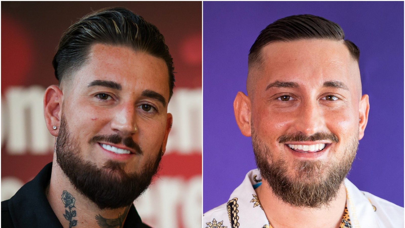 Die Ähnlichkeit zwischen Mike Heiter (l.) und „Make Love, Fake Love“-Kandidat Alex Z. fällt auf. Foto: picture alliance/dpa | Christoph Reichwein + RTL / Dustin Leonhard Grieß Die Ähnlichkeit zwischen Mike Heiter (l.) und „Make Love, Fake Love“-Kandidat Alex Z. fällt auf. Foto: picture alliance/dpa | Christoph Reichwein + RTL / Dustin Leonhard Grieß