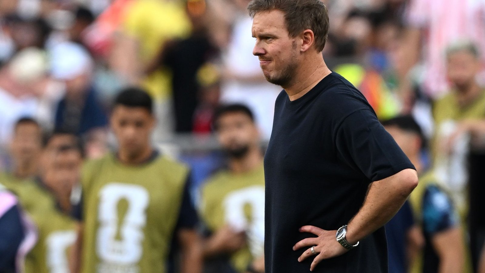Julian Nagelsmann hat die DFB-Elf nicht in die Erfolgsspur führen können.Foto: Federico Gambarini/dpa