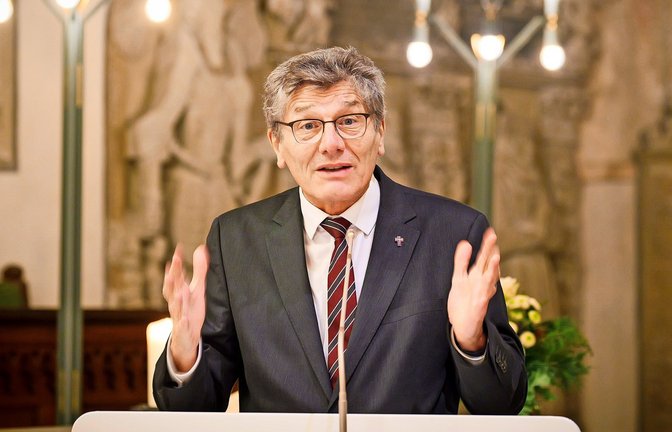 „Tiefgreifende Veränderungen in Kirche und Gesellschaft“  – Landesbischof Ernst-Wilhelm Gohl.<span class='image-autor'>Foto: Simon Granville</span>