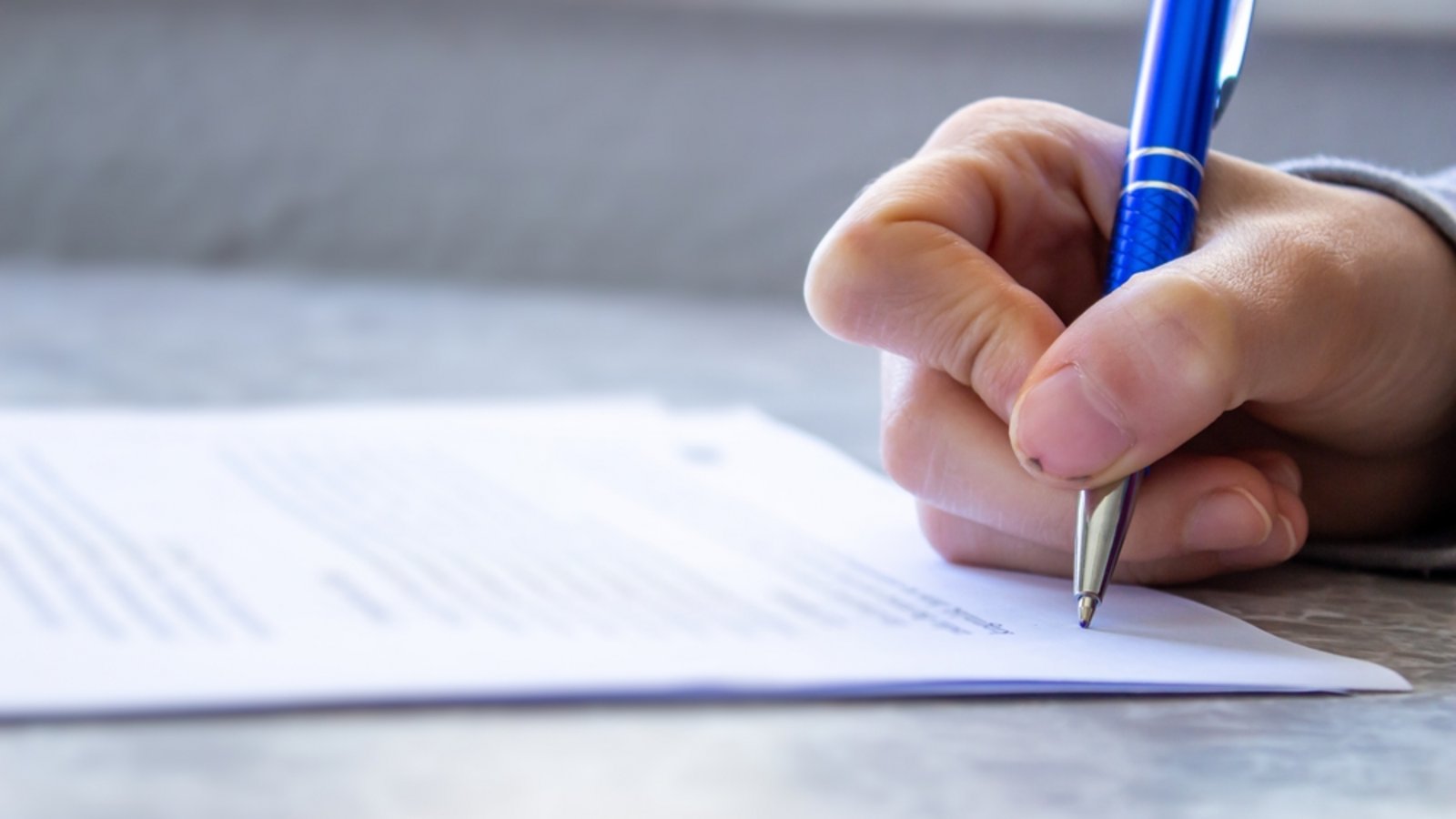 Unsere Mustervorlage müssen Sie nur noch ausfüllen.Foto: Emre Akkoyun / shutterstock.com Unsere Mustervorlage müssen Sie nur noch ausfüllen.Foto: Emre Akkoyun / shutterstock.com