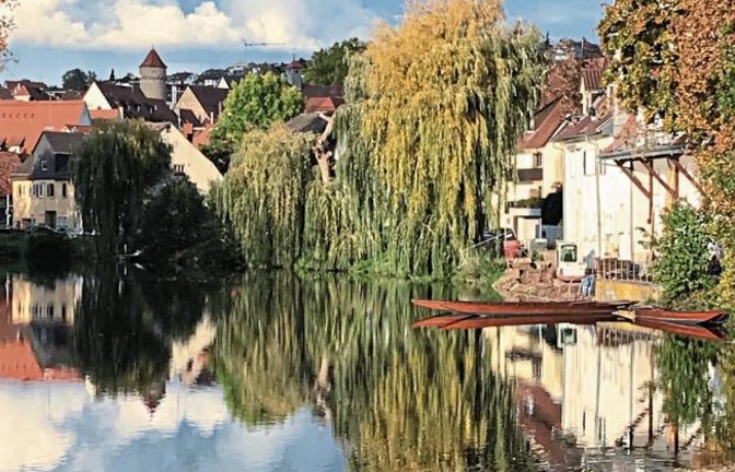 „Mein Lieblingsblick auf Vaihingen“, schreibt uns Gaby Wrobel zu ihrem Foto.