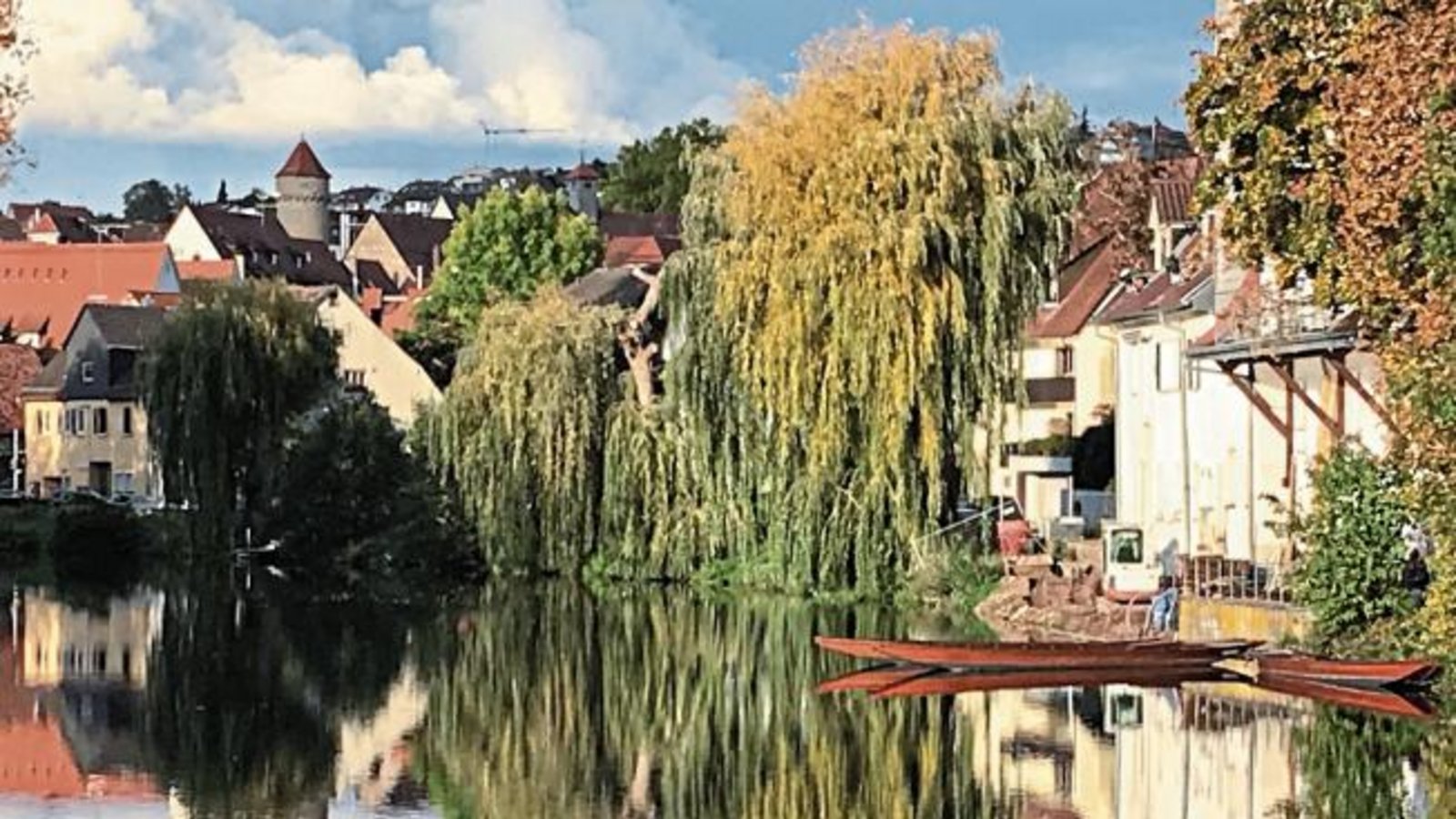 „Mein Lieblingsblick auf Vaihingen“, schreibt uns Gaby Wrobel zu ihrem Foto.