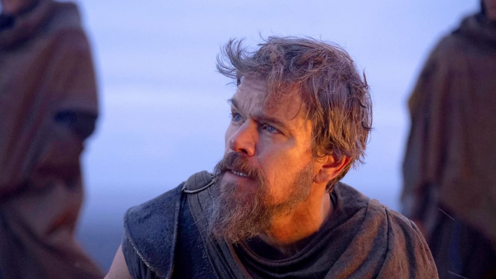 Matt Damon als Odysseus in Christopher Nolans Homer-VerfilmungImago/Cinema Publishers Collection Matt Damon als Odysseus in Christopher Nolans Homer-VerfilmungImago/Cinema Publishers Collection