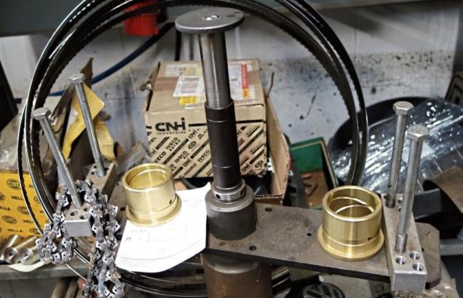 Neulich in der Werkstatt: Ist das Kunst oder wird das noch gebraucht?  Foto: Rücker