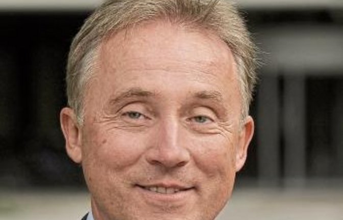 Landrat Dr. Rainer Haas im Interview.  Foto: p