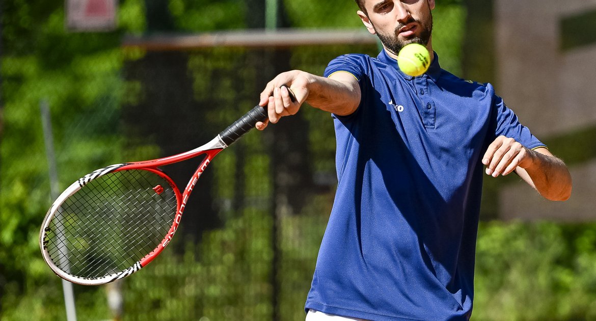 TSV Ensingen Tennis    Herren Bezirksstaffel 2 Gr. 16, Tennis, Männer, Herren, Saison 2025,  Sebastian Striegel 