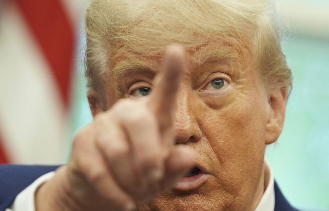 US-Präsident Trump. (Archivbild)<span class='image-autor'>Foto: AP/dpa/Evan Vucci</span>