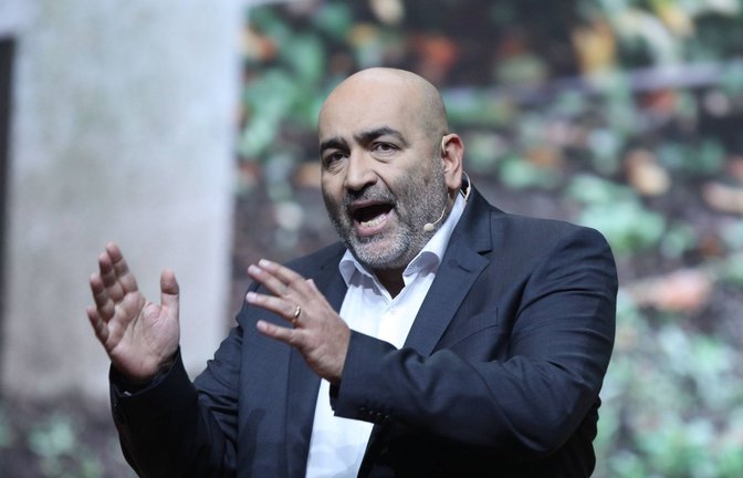 Omid Nouripour beim Bundesparteitag der Grünen in Karlsruhe<span class='image-autor'>Foto: IMAGO/dts Nachrichtenagentur/IMAGO/dts Nachrichtenagentur</span>