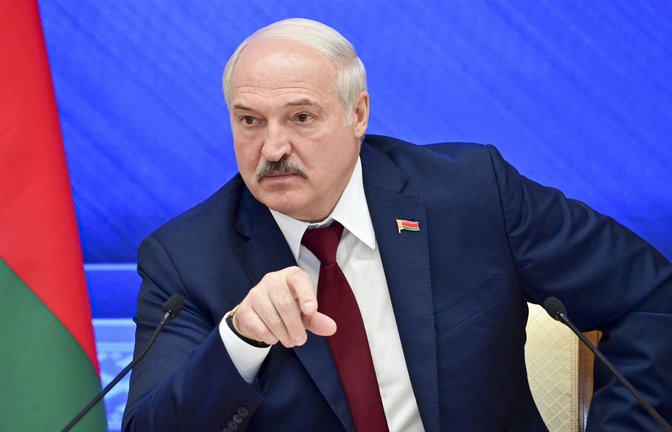 Alexander Lukaschenko, Präsident von Belarus.<span class='image-autor'>Foto: dpa/Andrei Stasevich</span>